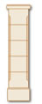 Columna Rebaje 25 - 
1 ud. z�calo columna 25 
2 ud. bloque Rebaje 25 F 
3 ud. bloque Rebaje 25 C 
1 ud. capitel plano bisel 30