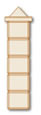 Columna biselada 25. - 
5 ud. bloque biselado 25 
1 ud. capitel palno 30